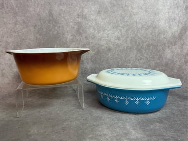 Vintage Pyrex Casserole Dishes