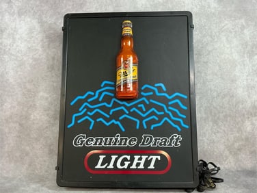 Miller Light Electric Sign