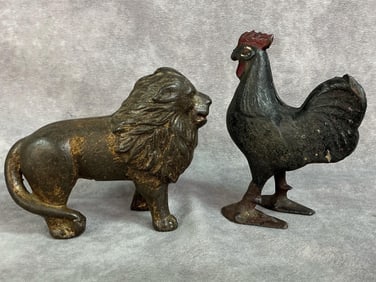 Cast Iron Penny Banks