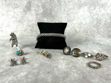 Mixed Sterling Silver