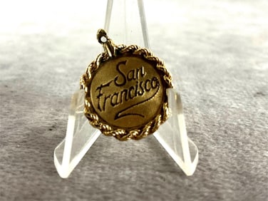 14k San Fransisco Charm
