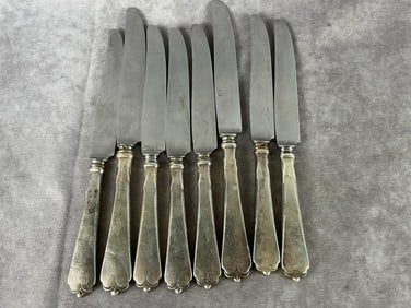 Sterling Handled Knives