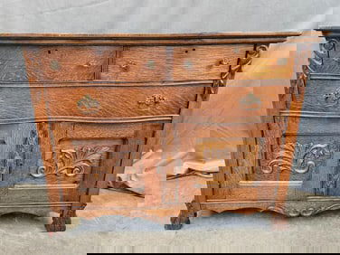 Antique Oak Server