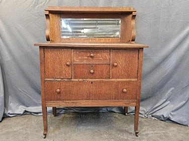 Antique Oak Sideboard