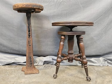 Soda Shop & Organ Stools