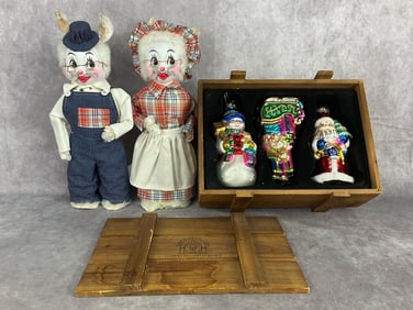 Thomas Pacconi Ornaments & Easter Bunnies
