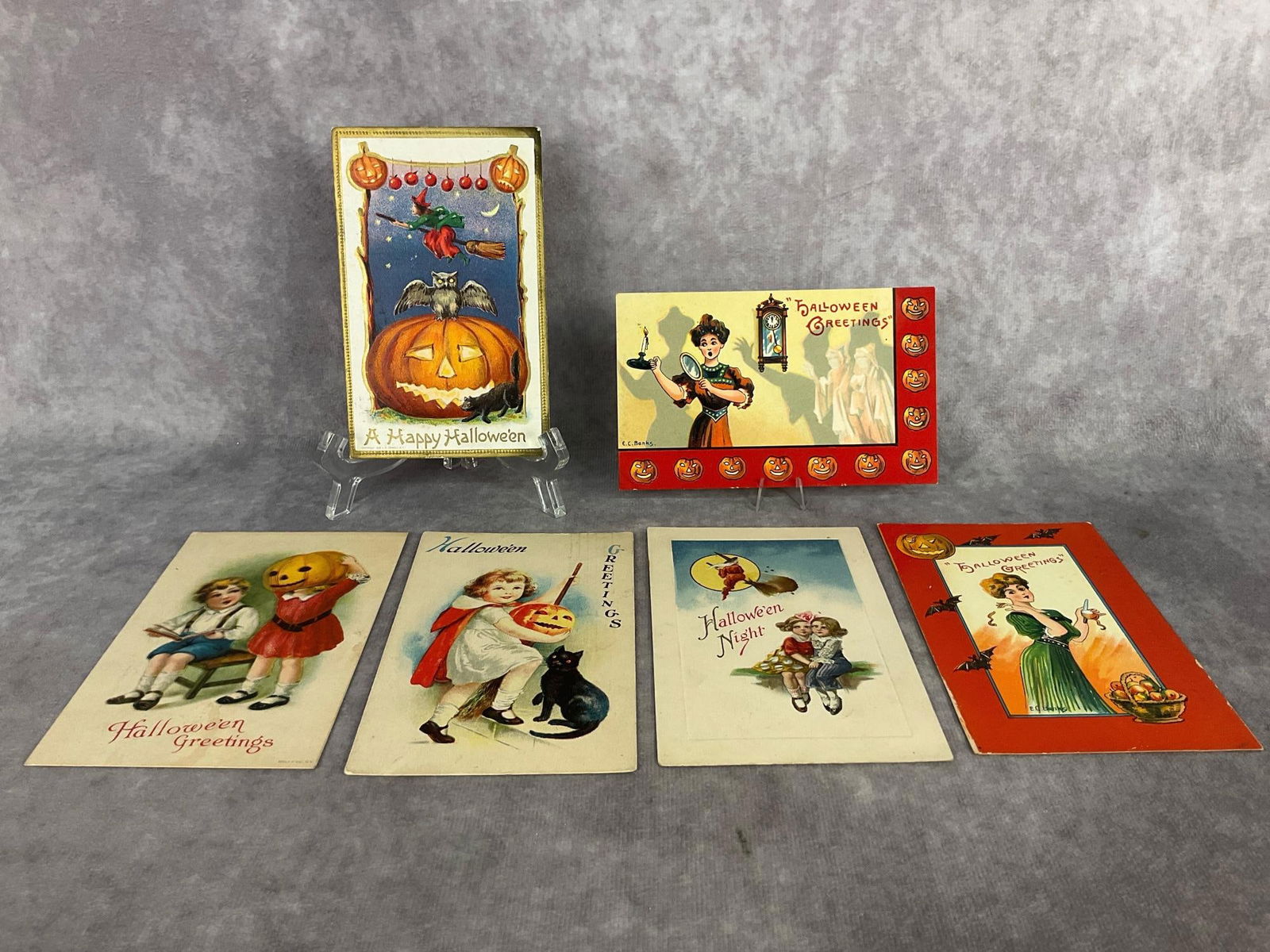 Jack-O-Lantern Halloween Postcards (1 of 9)