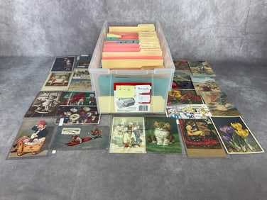 Approximately 250 Postcards