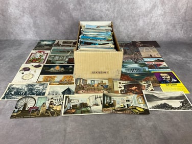 Approximately 700 Postcards