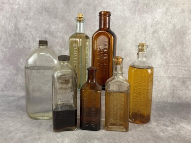 Antique Medication & Tonics Bottles
