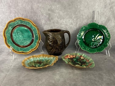 Majolica and McCoy Pottery