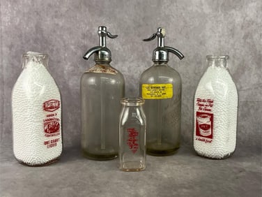Antique Glass Bottles