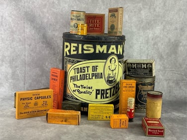 Advertising Tins and Boxes