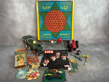 Vintage Toys, Books and Games