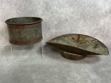 Antique Measuring Pan & Scale Pan