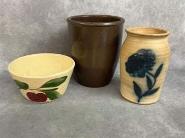 3 Pottery Collectibles