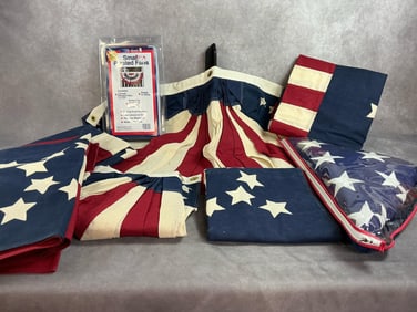 American Flags & Pleated Fans