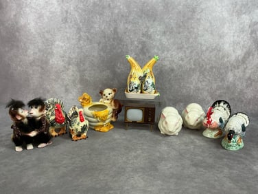 Vintage Salt & Pepper Shakers and Ceramic Finds