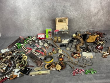 Large Lot of Costume Jewelry