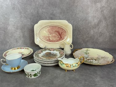 Churchill, Limoges, Royal Albert China & More