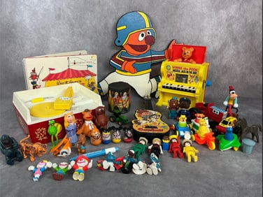 Large Lot of Vintage Toys