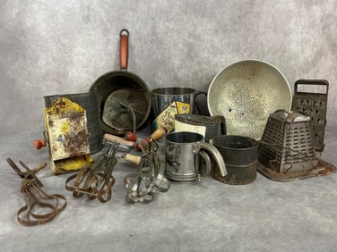 Vintage Metal Kitchen Tools