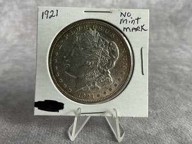 1921 Morgan Silver Dollar