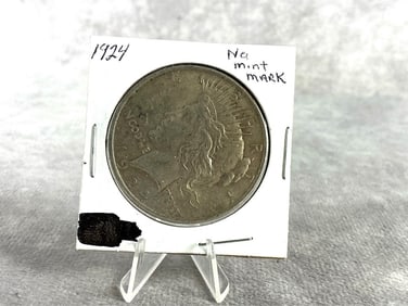 1924 Peace Dollar