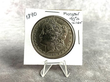 1890 Morgan Silver Dollar