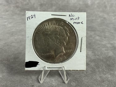 1924 Peace Dollar
