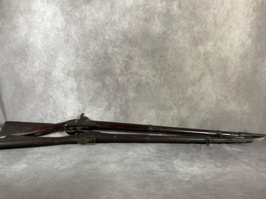 1884 U.S. Springfield Armory Trapdoor Rifle & Antique Blackpowder Rifle