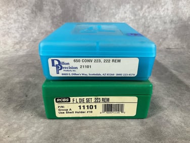 RCBS Reloading .223 Die Set with Dillon Conversion Kit