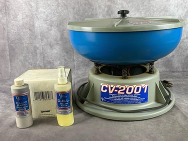 Dillon CV-2001 Vibrating Cartridge Reloading Case Cleaner & Media Separator.