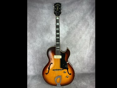 Late 1950's electric Guild Guitar. Model # CE-100 arch top hollow body electric guitar. Serial #