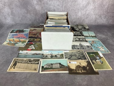 Mostly touristic and town views with a few animal and holiday cards. Various time periods,