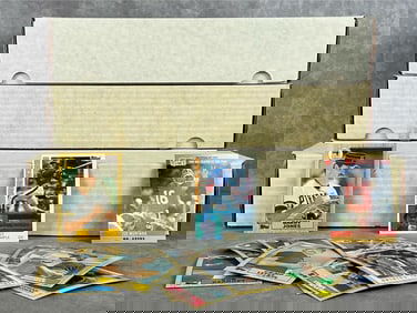 Three boxed collectible baseball sets including assorted Topps 1984, assorted Topps 1987, assorted