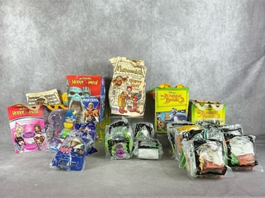 2003 McDonald's collectibles lot with two complete sets of Walt Disney's The Jungle Book 2 series