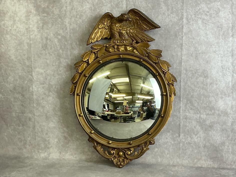 Federal Style Bullseye Mirror