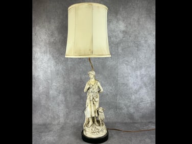 Plaster Table Lamp