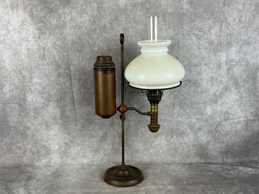 Manhattan Brass Co. Kerosene Student Lamp