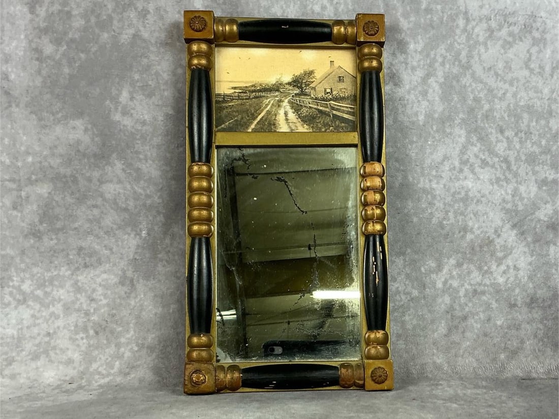 Federal Style Split Column Mirror (1 of 7)