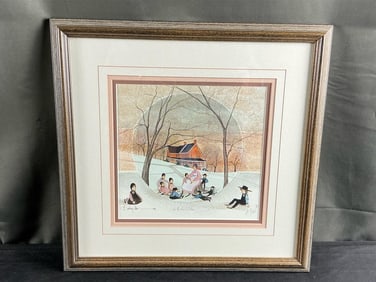 P. Buckley Moss Print - "For the Love of Children"