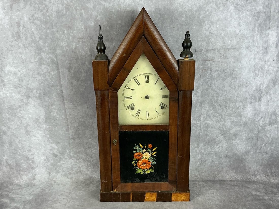 Owen & Clark Steeple 8 Day Shelf Clock (1 of 9)
