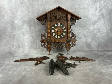 Black Forest Cuckoo Railway Clock