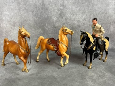 Collectible Horses & Rider