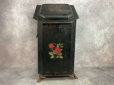 Tole Coal Scuttle