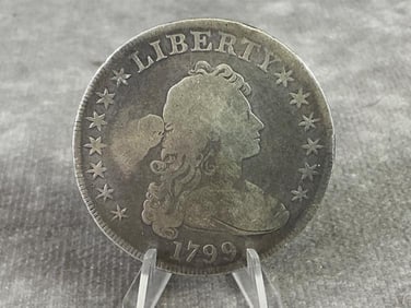 1799 Draped Bust Silver Dollar