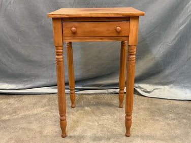 One Drawer Sheraton Style Table