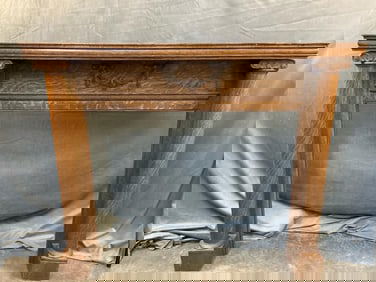 Quarter Sawn Oak Fireplace Mantel