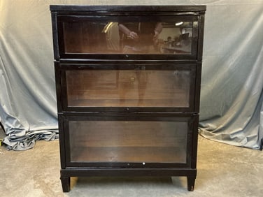 Vintage Barrister’s Macey Sectional Glass Bookcase